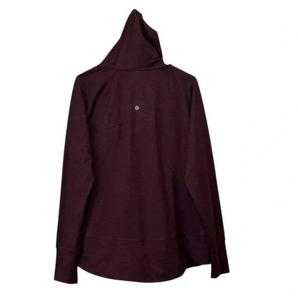 Eddie Bauer‎ Full-Zip Active Hooded Jacket, Women's, Dark Burgandy, Size Large - Picture 5 of 12